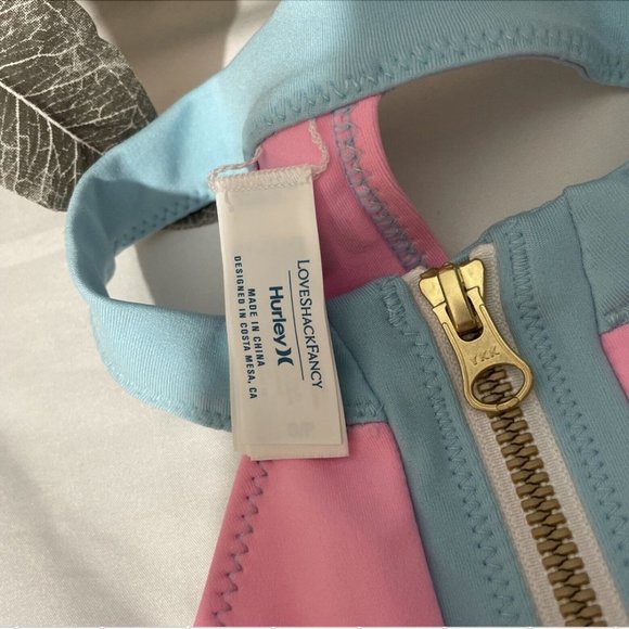NWT $150 Hurley x‎ LoveShackFancy [ Small ] Max One Piece Swimsuit #5218 - Picture 13 of 13